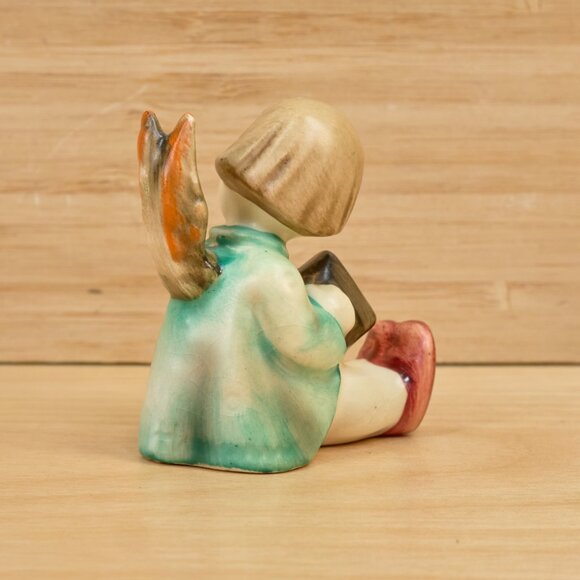 Vintage GOEBEL M J Hummel "Angel with Accordion" Porcelain Figurine - Picture 3 of 5
